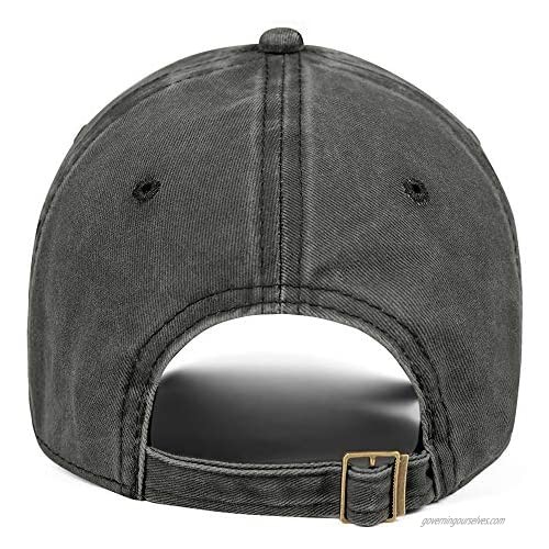 Men Women Black Cap Baseball Cap 76-Gas-Station Denim Hat Adjustable Sun Hat Dad Hat Trucker Hat