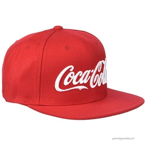 MERCHCODE Coca Cola Unisex Snapback Cap Logo Baseball Cap Adult