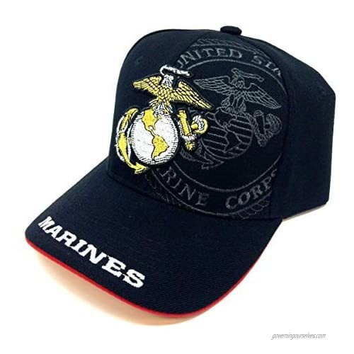 US Marine Corps Official Licensed Embroidered Emblem Baseball Cap Hat