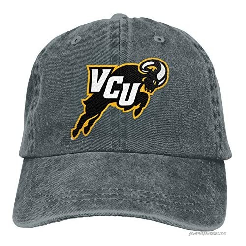 VCU Ram Baseball Hat Sports Hat Hats for Men Hats for Women