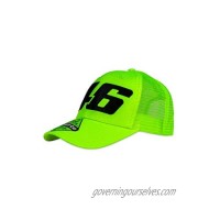 VR46 Valentino Rossi Yellow Fluo Cap Trucker Style Special Edition Located in USA
