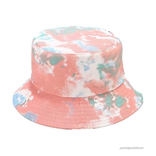 Bucket Hats Fashion Printed Summer Fisherman Travel Outdoor Beach Sun Caps for Mens and Womens