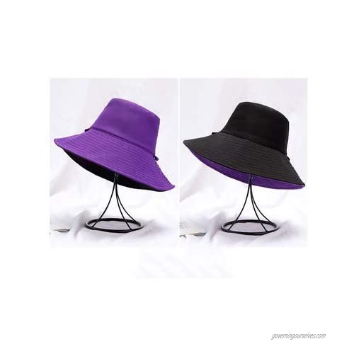 jinlvqi Womens Fisherman's Hat Multifunction Adjustable Solid Colo Fishing Fisherman Bucket hat