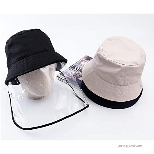 Transparent Cover Fisherman's hat Blocking The Droplets preventing Saliva Wind and Sand Blowing into The Eyes Blocking The Sun Transparent Eye Protection Unisex