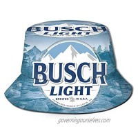Unisex Bus-ch Light Bucket Hat Wide Brim Summer Fisherman Cap Fashion Travel Sun Hat Beach Hat for Men Women Teens Outdoor