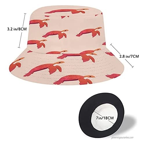Unisex Novelty Funny Bucket Hat Fisherman Hats Summer Beach Outdoor Travel Packable Sun Hat for Women Men Teens