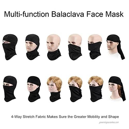 Balaclava Face Mask Ski Mask - Windproof Dustproof Breathable Winter Bandana Face Mask