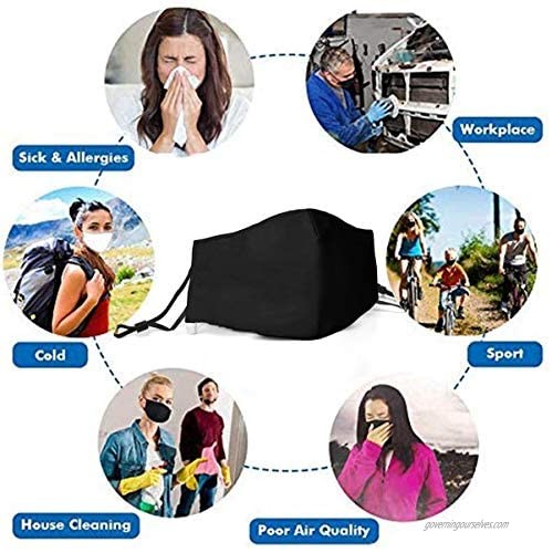 Cute Protective Reusable Face Cover for Mother Mouth Covers Against Pet Dander