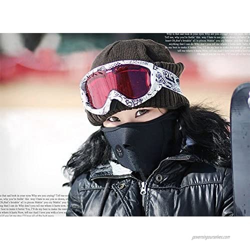 Keentix Unisex Thermal Fleece Face Mask Balaclavas Snowboard Ski Winter Cycling Scarf