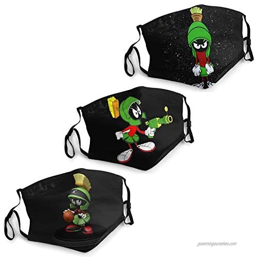 Marvin Martian face mask Breathable and dustproof face for Indoor Outdoor Home Office Travel