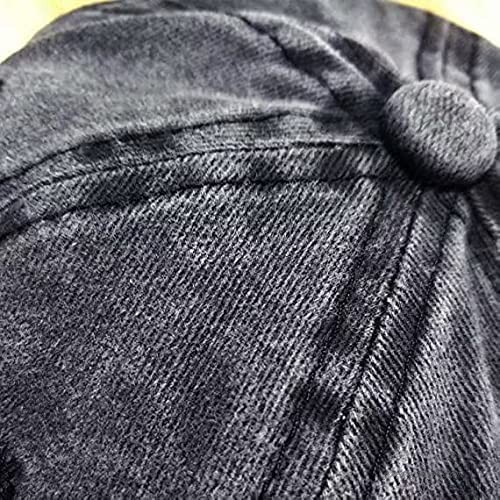 Aklakk Awesome Grandad Baseball Cap Unisex Adjustable Washed Cotton Denim Cap for Men and Women