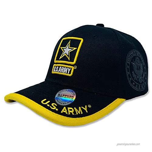 DANKONG U.S. Army Hat - Official Licensed US Warriors Military Baseball Cap