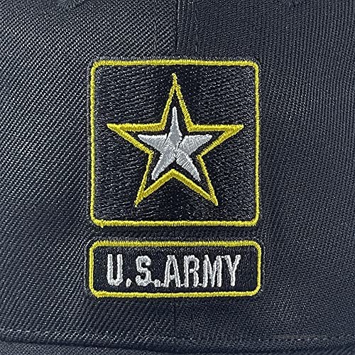 giftwell US Army Logo Embroidered Dad Hat Sport Outdoors Snapback Adjustable Baseball Cap Black