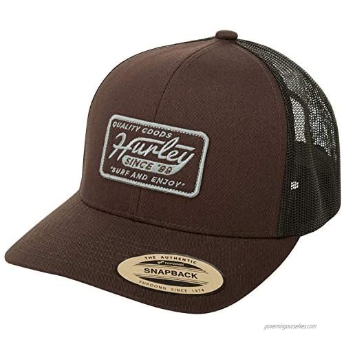 Hurley Men's Baseball Cap - Hamilton Snap-Back Trucker Hat