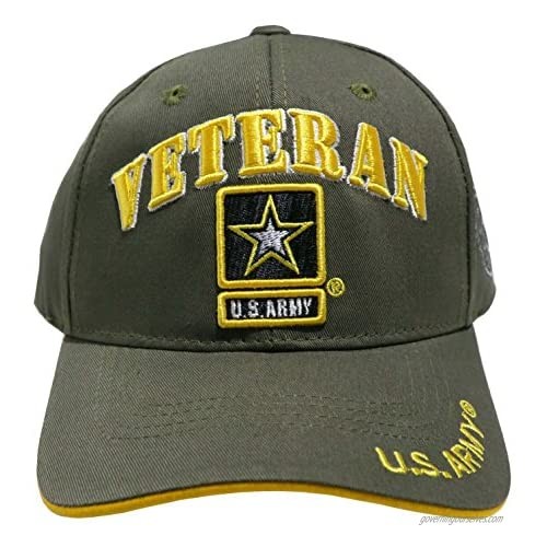 JM WARRIORS Officially Licensed Embroidered US Military Baseball Cap Hat