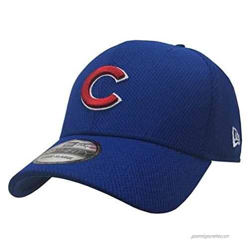 New Era MLB 39Thirty Chicago Cubs Men's Stretch Hat Royal0322398