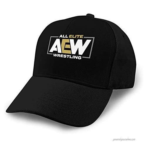 One Nation Design Aew All Out Baseball Cap Your Best Hat Men's and Women's Leisure Sports Cap