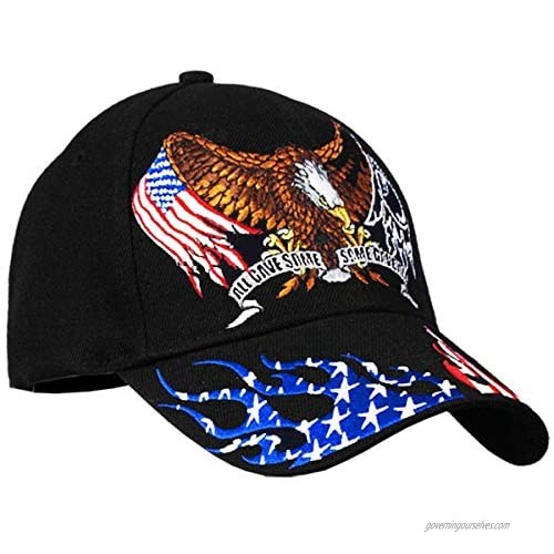 POW/MIA Some Gave All Patriotic Black Hat