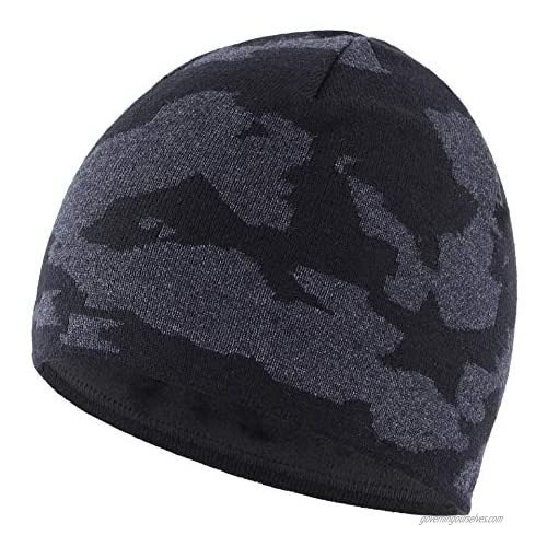 Connectyle Men's Acrylic Watch Hat Daily Beanie Cap Fleece Lined Warm Winter Hat