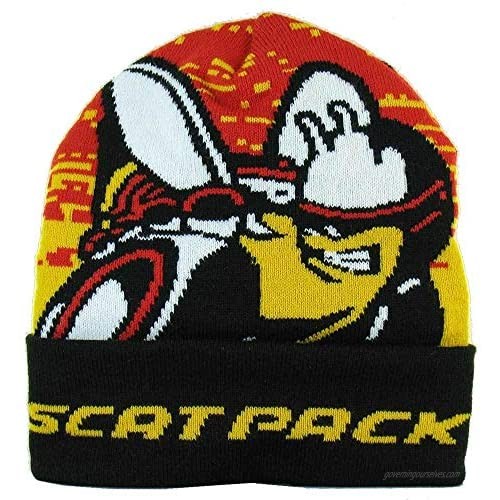Dodge Scat Pack Knitted Both Side Image Woven Hat Beanie for Men or Women