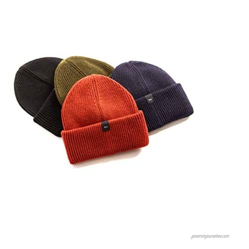 hiri - Unisex Minimalistic Double Folded Cuff Beanie. This Simple Yet Stylish Design is A Must-Have.