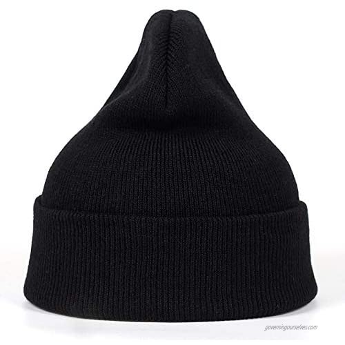 JiaoZhen Beanie Embroidery Winter Hat Cotton Knitted Hat Lover Loser Skullies Beanies Hat Hip Hop Knit Cap Casual