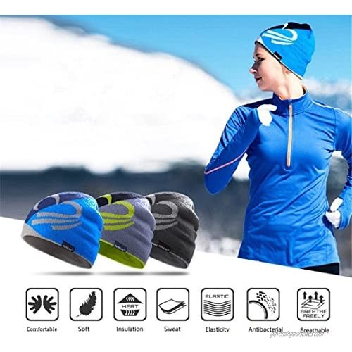 Winter Knit Beanie Sports Hat Warm Outdoors Cap Hiking Bicycling Running Cycling