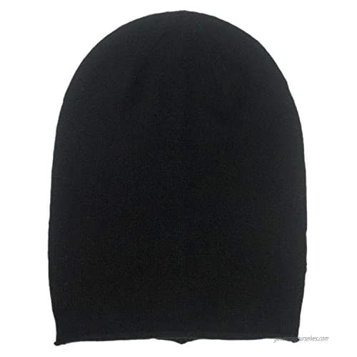 Hours&Hours 100% Pure Cashmere Women's Slouchy Beanie Hat