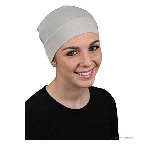 Landana Headscarves Womens Soft Sleep Cap Comfy Cancer Wig Liner & Hair Loss Cap