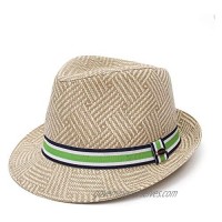 EOZY Straw Hat for Women Beach Sun Hats Panama Summer Wide Brim Floppy Fedora Cap