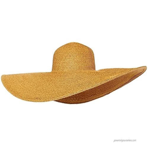 Huge Two-Tone Floppy Sun Hat Super Wide Brim Beach Hat SunBlocker Hat UPF 50+