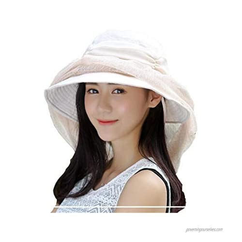 Mosquito Head Net Hat - Safari Hiking Fishing Hats Protection from Bug Insect for Women
