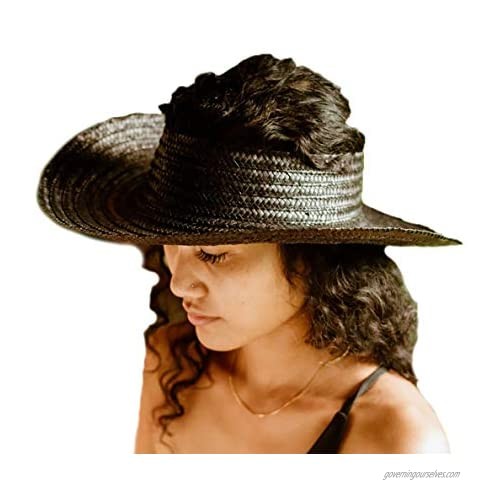 Palm Leaf Sun Visor Hats Women Large Brim Summer UV Protection Beach Cap Straw Hat Beach Hat Hawaiian Hat