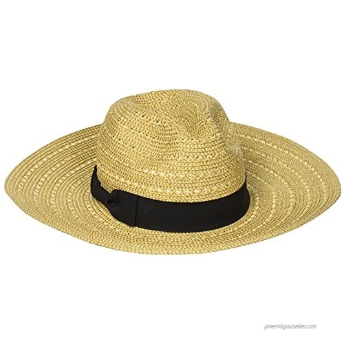 San Diego Hat Company Women's Ultrabraid Panama Sunhat