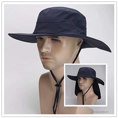 Vimfashi Women Outdoor Sun Protection Hat with Neck Flap Cool Fishing Cap