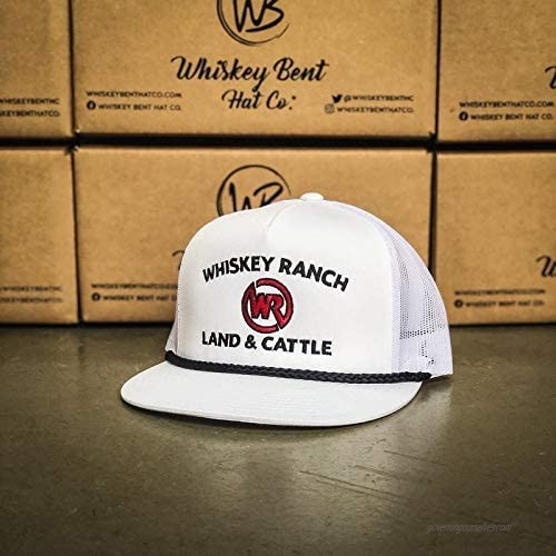 WHISKEY BENT HAT CO. Whiskey Ranch Rope (White) Hat