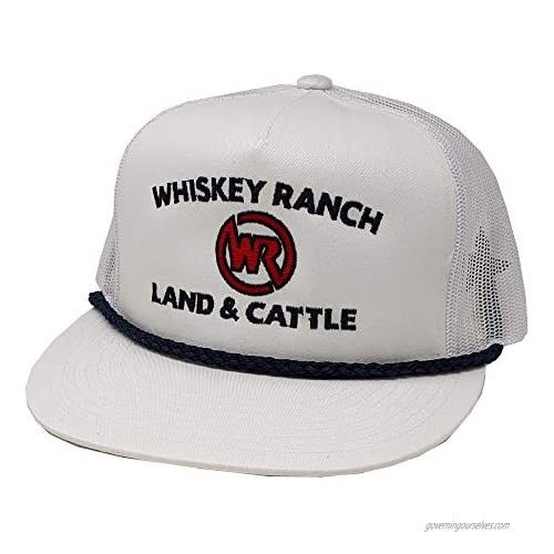 WHISKEY BENT HAT CO. Whiskey Ranch Rope (White) Hat