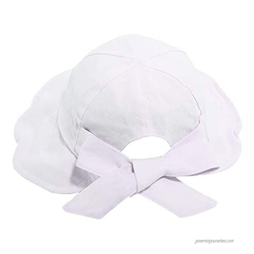 Women Sun hat Ponytail Hole Packable Bucket Hats UV Protection Beach Outdoor