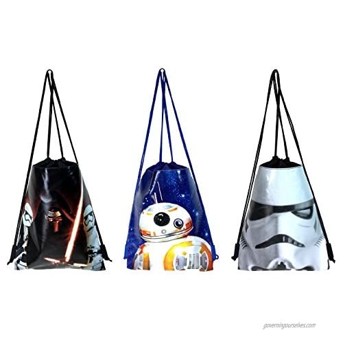 Disney Star Wars Drawstring/Backpack Set of 3