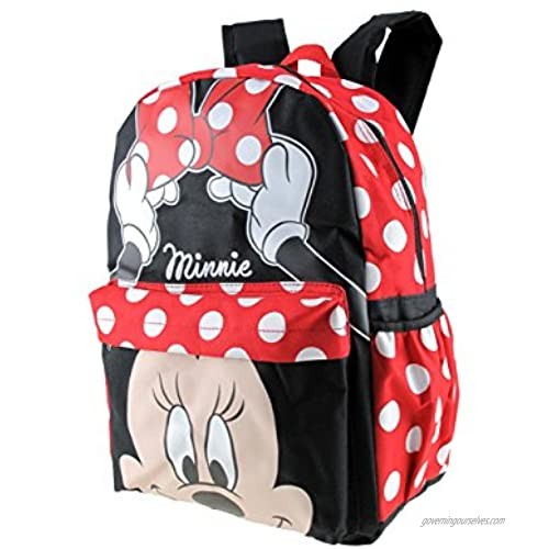 MINNIE MOUSE - KIDS LARGE 16 ALL OVER PRINT BACKPACK - 12559