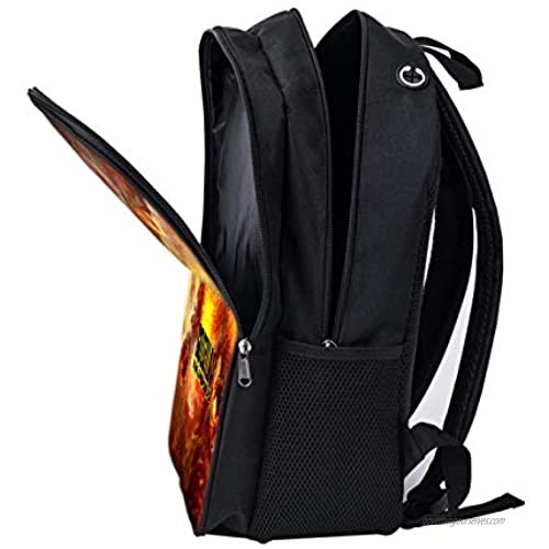 Miollibarn Unisex Godzilla Vs King Kong Backpack Multi-Functional Packsack 3d Printing Bags Children Travel Daypack 5