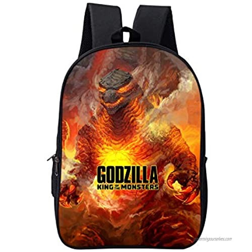 Miollibarn Unisex Godzilla Vs King Kong Backpack  Multi-Functional Packsack  3d Printing Bags Children Travel Daypack 5