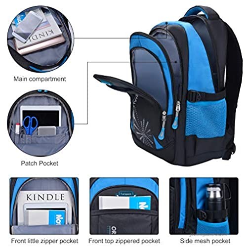 school backpack for boy large school bag for boys nylon teens school bookbag Middle Elementary backpack