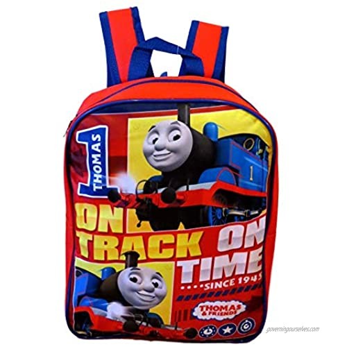 Thomas and Friends 15" School Backpack  Red  Size One_Size
