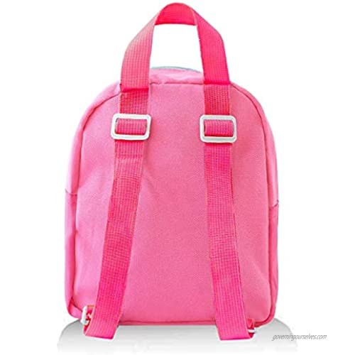 Trolls Mini Backpack for Girls ~ 11 Poppy Trolls School Bag for Toddlers Preschoolers Kindergarten with Stickers Door Hanger and More (Trolls School Supplies Bundle)