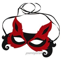 Bodermincer Sexy Women Fox Half Face Mask Adult Children Mask Halloween Host Banquet Party Eye Face Mask Masquerade Party