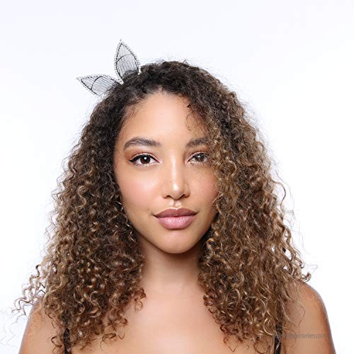 Bunny Rhinestone Halo Ears Headband for Women Hair Accessory