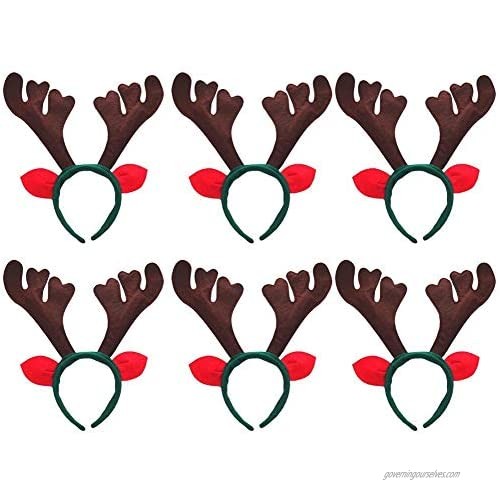Christmas Reindeer Deer Antlers Headband Decoration for Adults and Children from Ocharzy