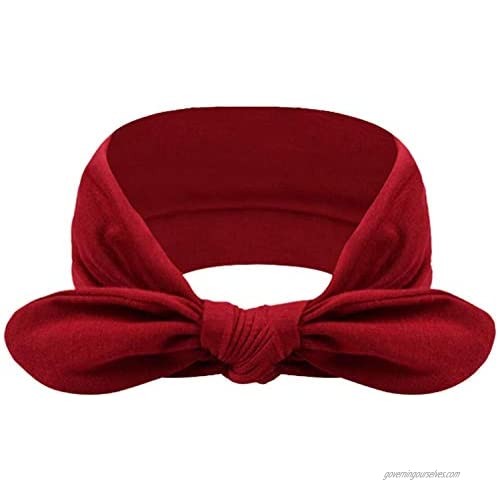 Headbands for Women Criss Cross Vintage Head Wrap Boho Headband Elastic Hair Accessories 8 Pack