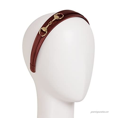 L. Erickson USA Bit Headband - Chocolate